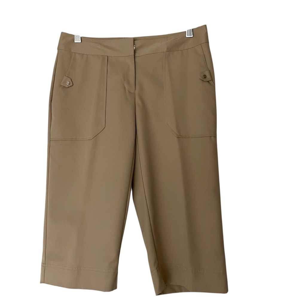 Izod XFG Beige Women’s Golf Capris Cropped Pants Size 2 New without Tags